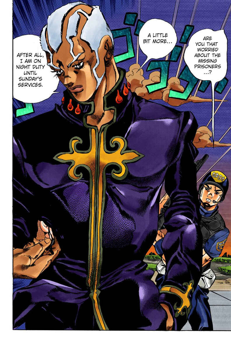 Page 18 Chapter 33 JoJos Bizarre Adventure, Part 6: Stone Ocean (Official Colored)