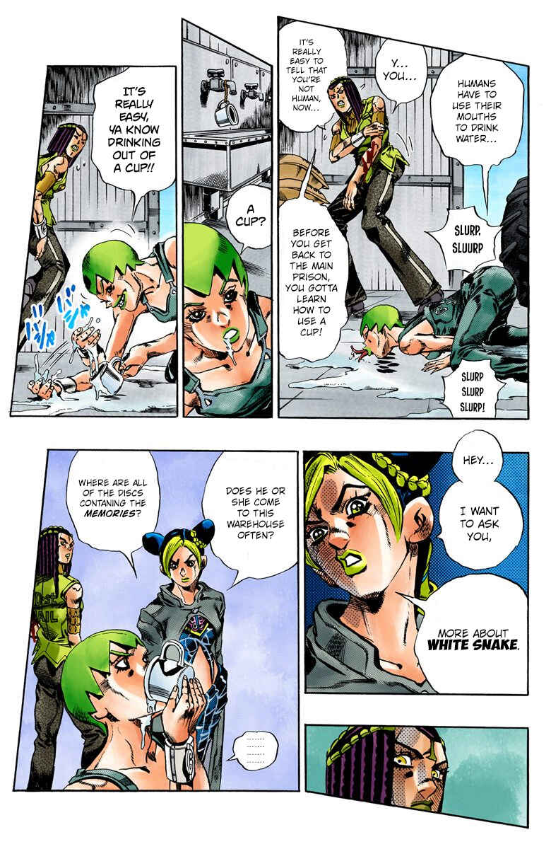 Page 9 Chapter 33 JoJos Bizarre Adventure, Part 6: Stone Ocean (Official Colored)