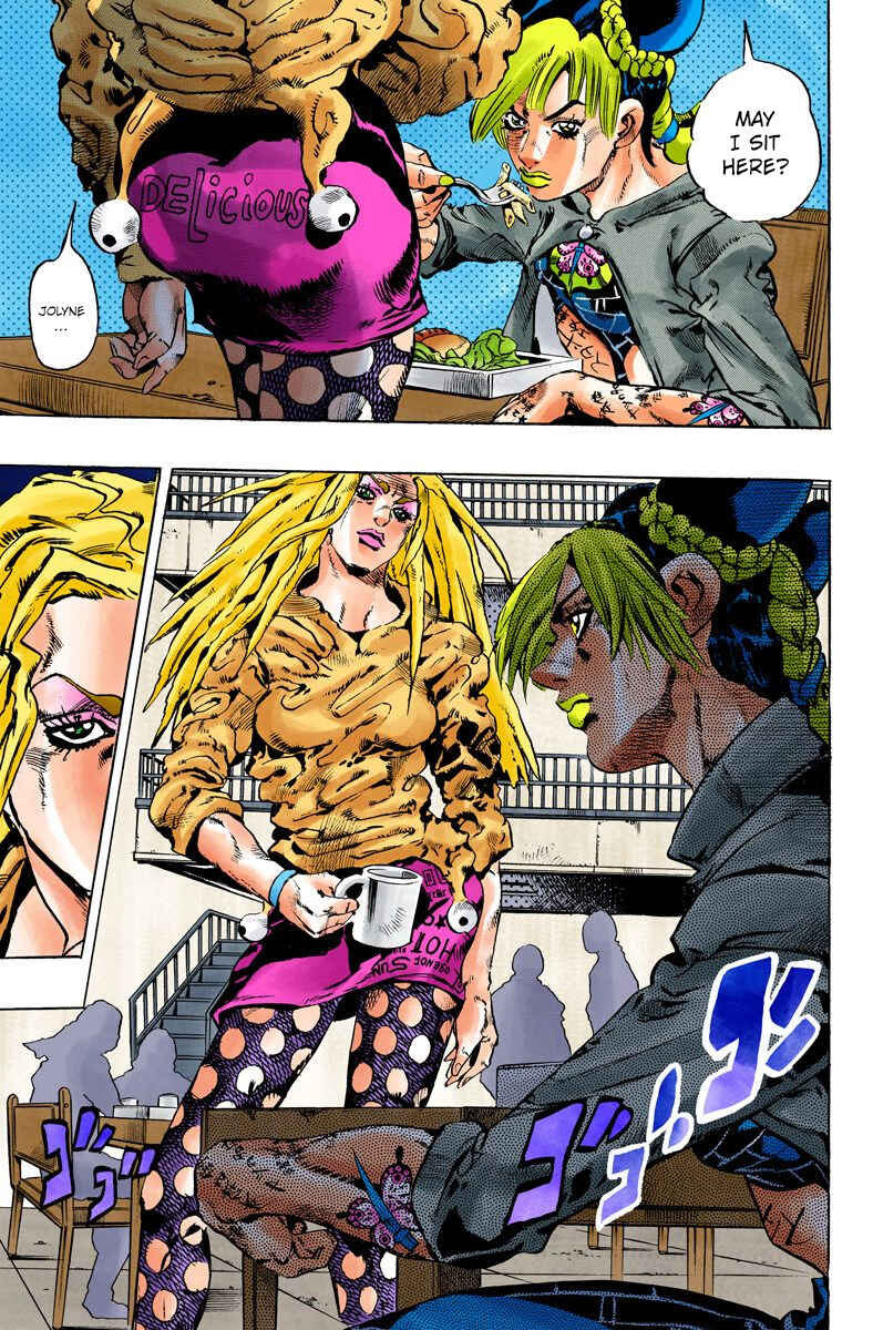 Page 7 Chapter 98 JoJos Bizarre Adventure, Part 6: Stone Ocean (Official Colored)