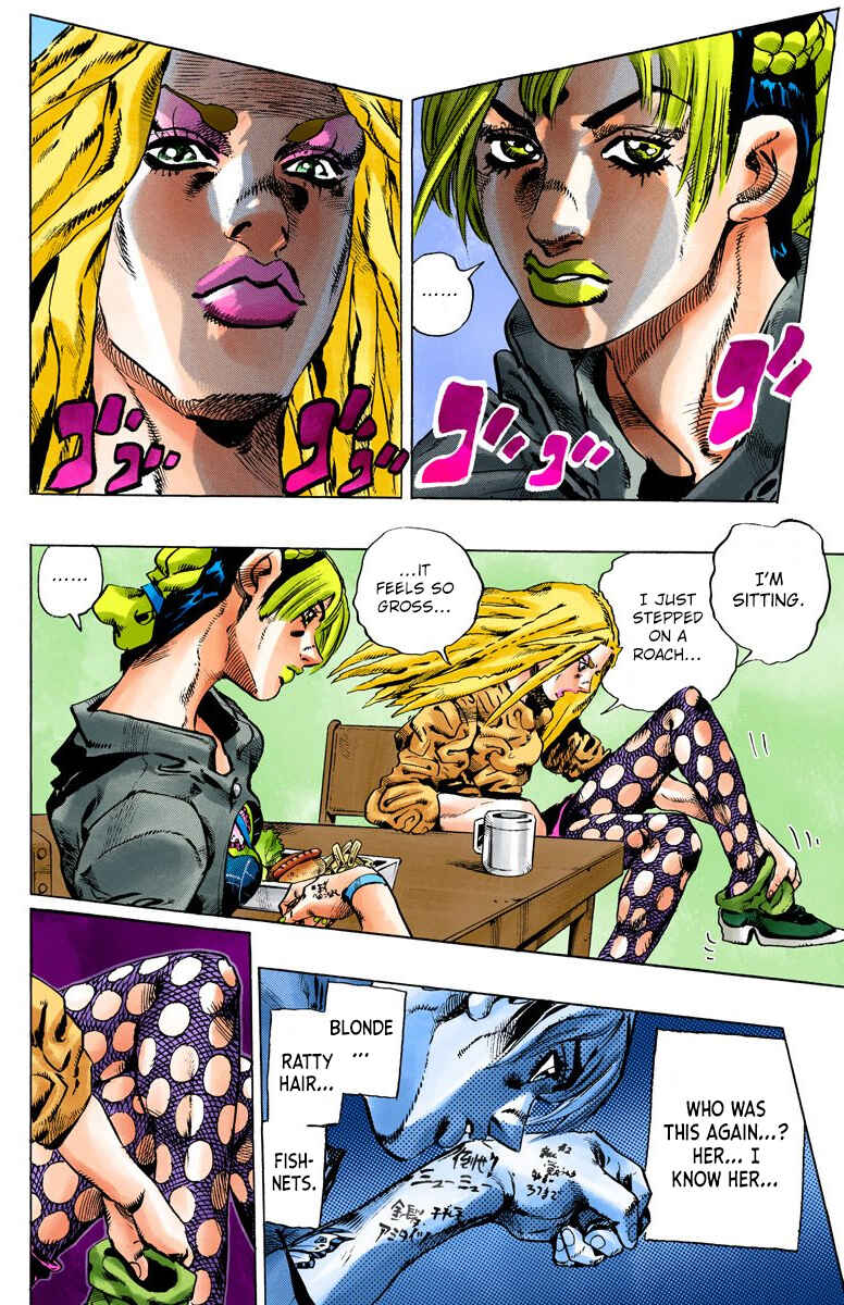 Page 8 Chapter 98 JoJos Bizarre Adventure, Part 6: Stone Ocean (Official Colored)