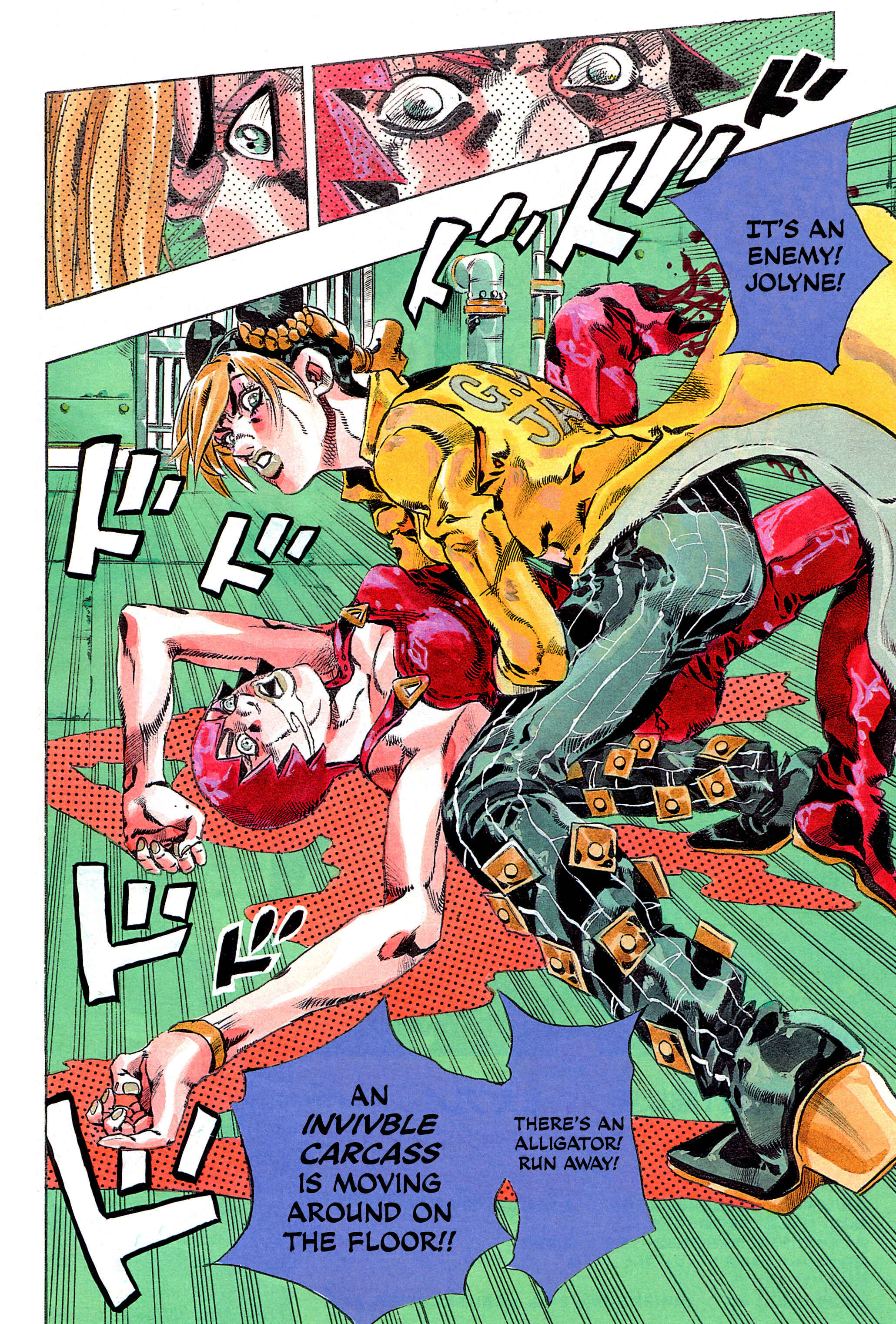 Page 4 Chapter 54 JoJos Bizarre Adventure, Part 6: Stone Ocean (Official Colored)