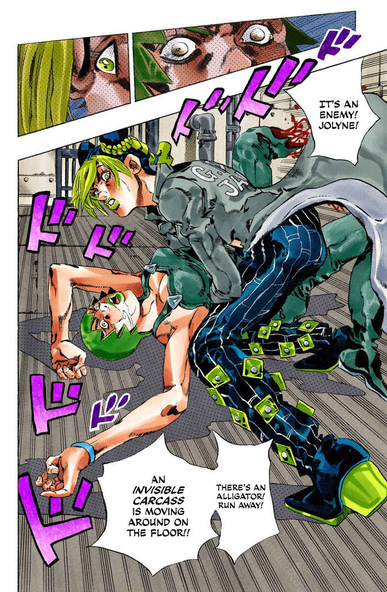 Page 5 Chapter 54 JoJos Bizarre Adventure, Part 6: Stone Ocean (Official Colored)