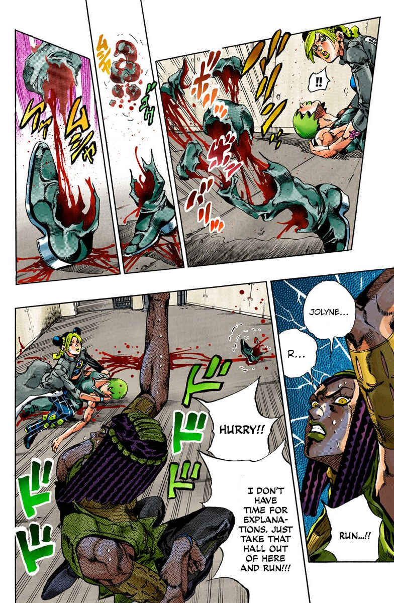 Page 7 Chapter 54 JoJos Bizarre Adventure, Part 6: Stone Ocean (Official Colored)