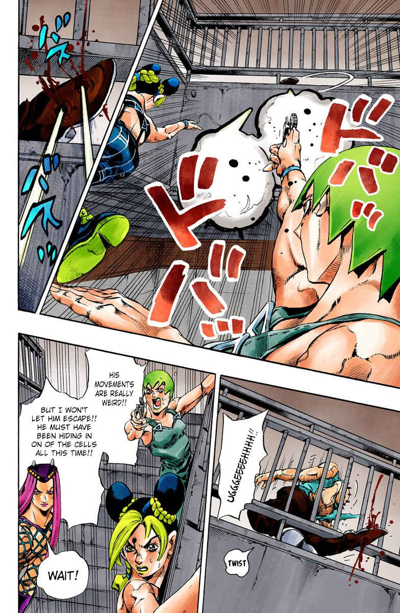 Page 8 Chapter 76 JoJos Bizarre Adventure, Part 6: Stone Ocean (Official Colored)