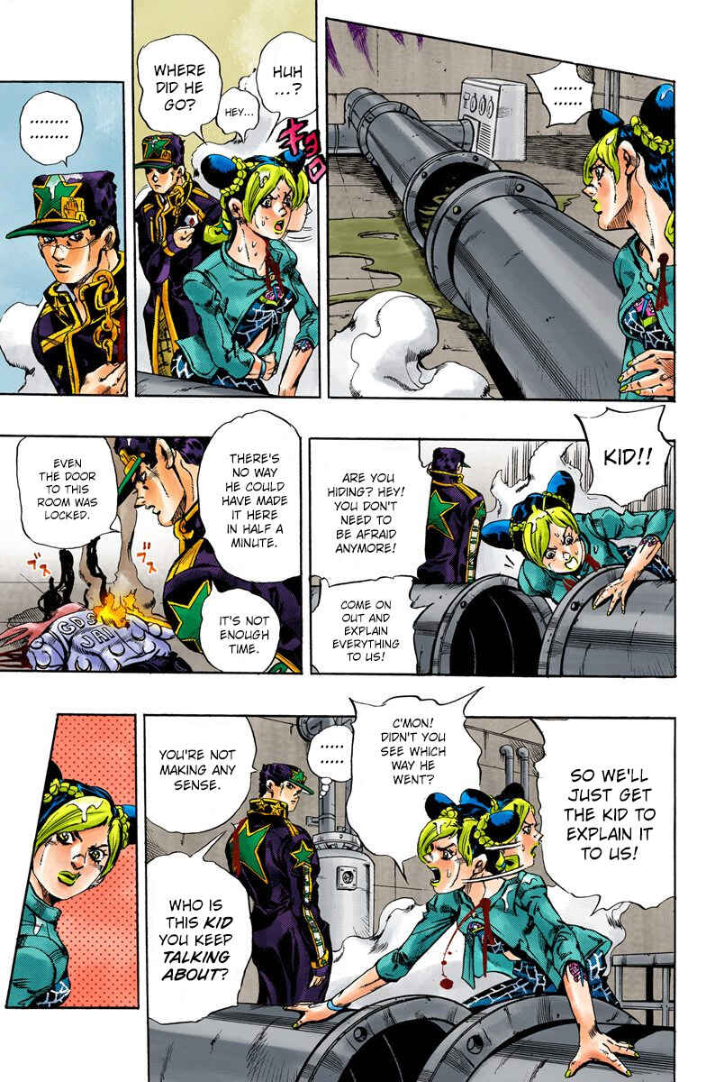 Page 11 Chapter 16 JoJos Bizarre Adventure, Part 6: Stone Ocean (Official Colored)