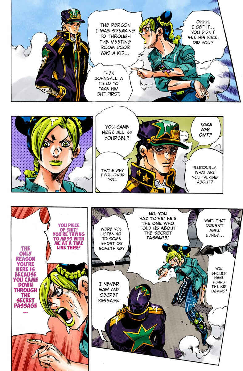 Page 12 Chapter 16 JoJos Bizarre Adventure, Part 6: Stone Ocean (Official Colored)