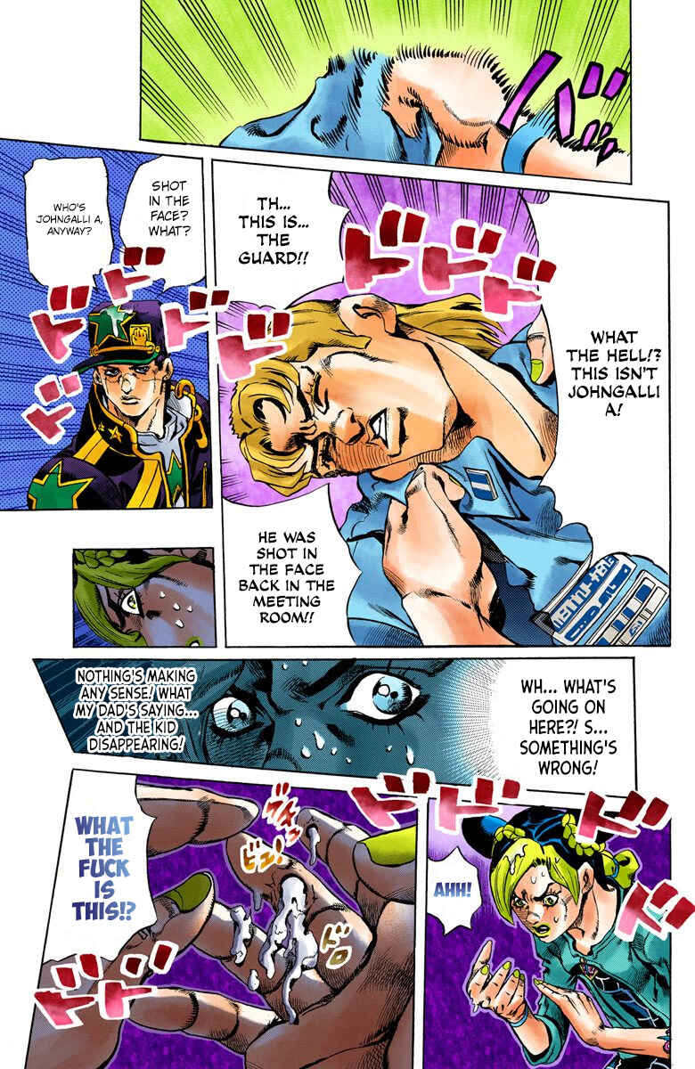 Page 15 Chapter 16 JoJos Bizarre Adventure, Part 6: Stone Ocean (Official Colored)