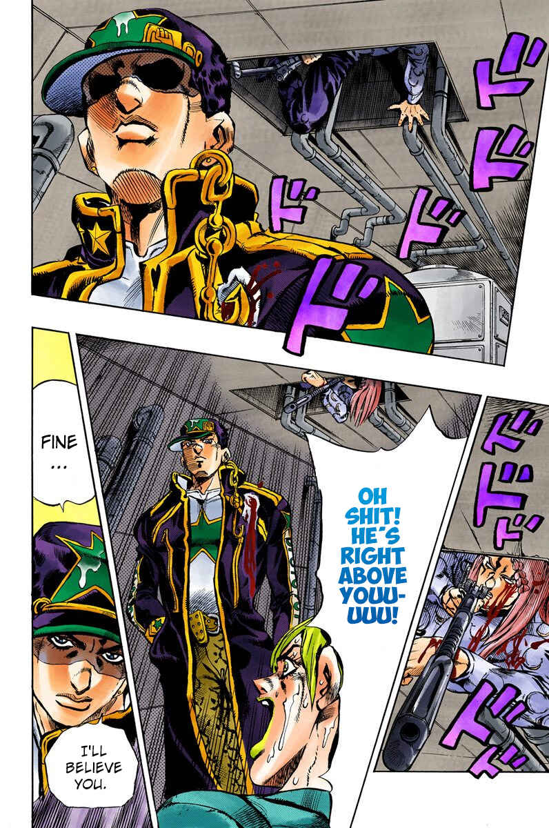 Page 8 Chapter 16 JoJos Bizarre Adventure, Part 6: Stone Ocean (Official Colored)