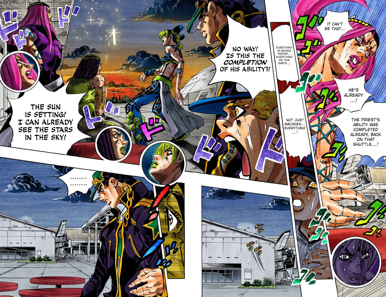 Page 14 Chapter 150 JoJos Bizarre Adventure, Part 6: Stone Ocean (Official Colored)