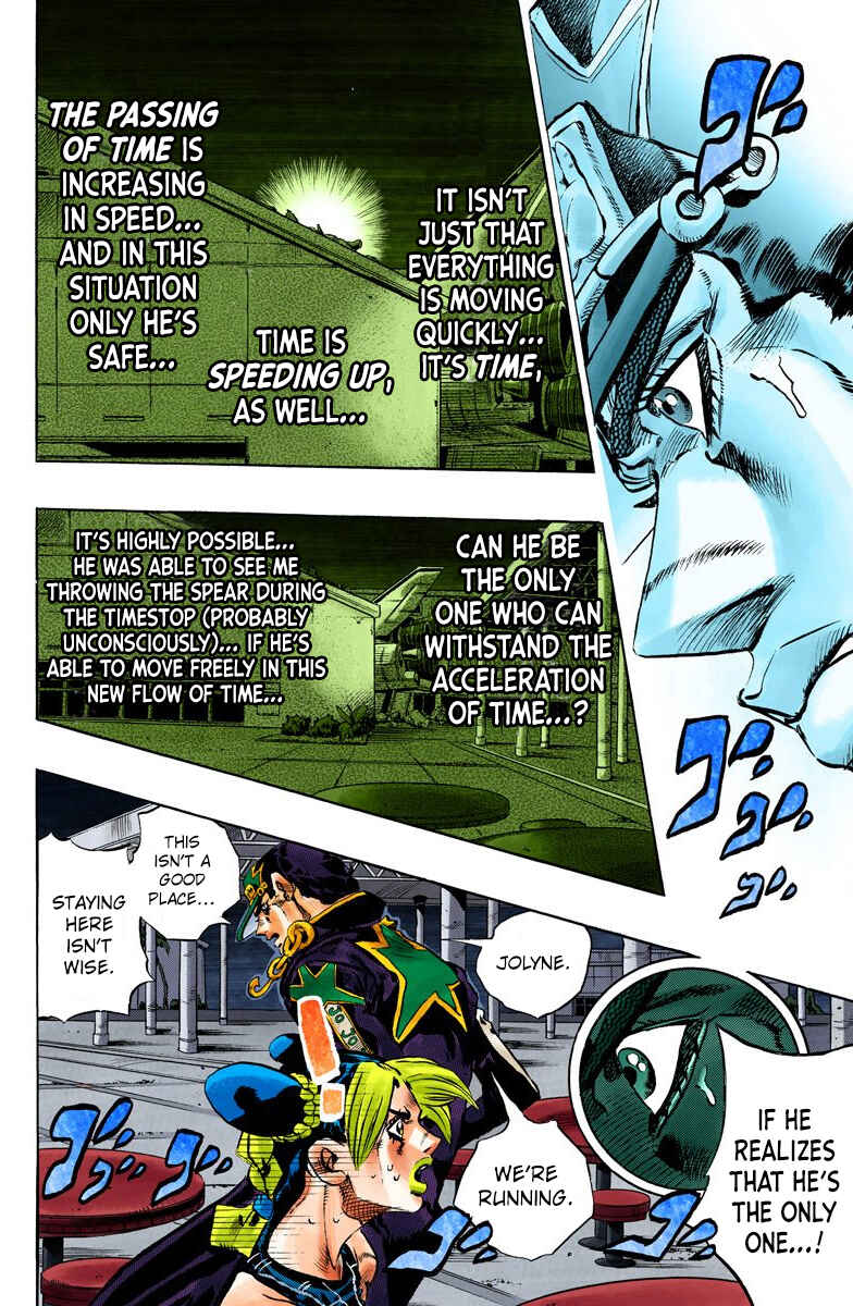 Page 15 Chapter 150 JoJos Bizarre Adventure, Part 6: Stone Ocean (Official Colored)
