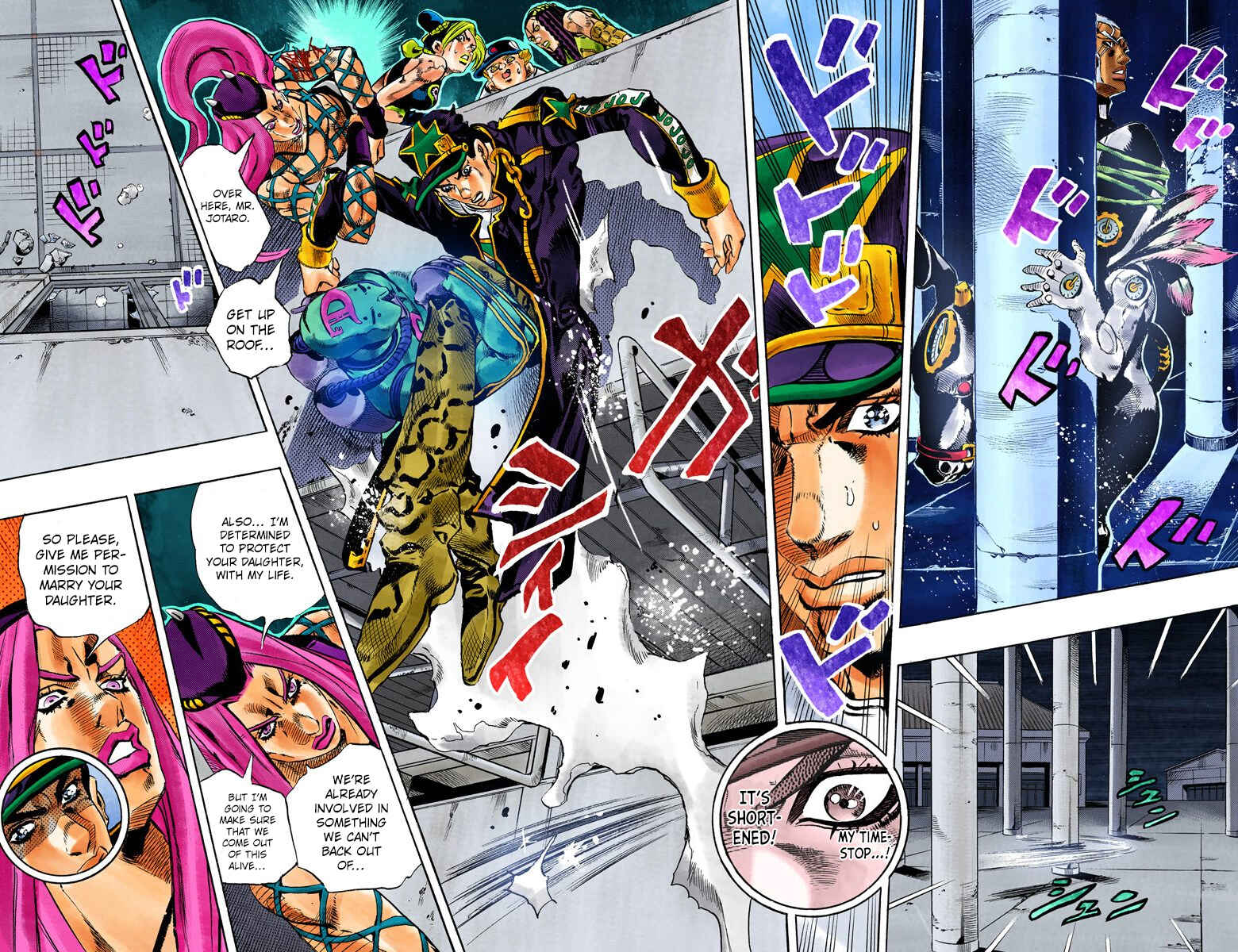 Page 19 Chapter 150 JoJos Bizarre Adventure, Part 6: Stone Ocean (Official Colored)