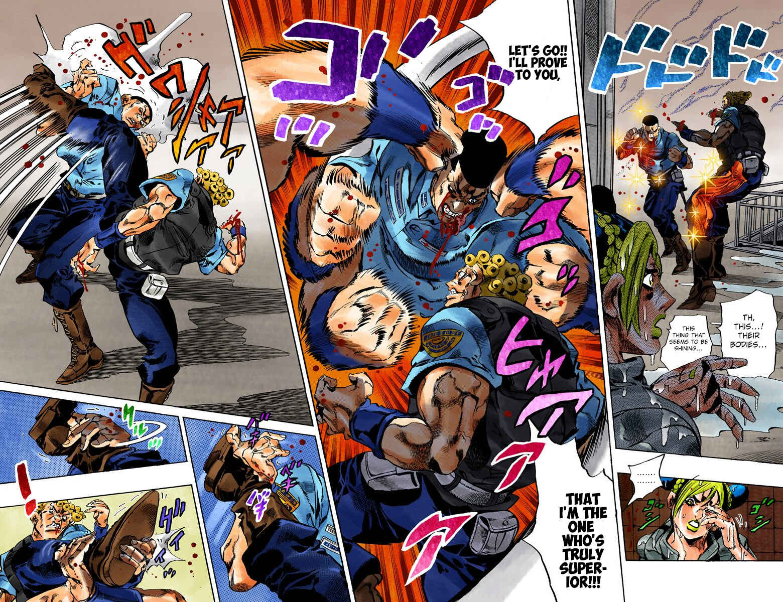 Page 13 Chapter 60 JoJos Bizarre Adventure, Part 6: Stone Ocean (Official Colored)