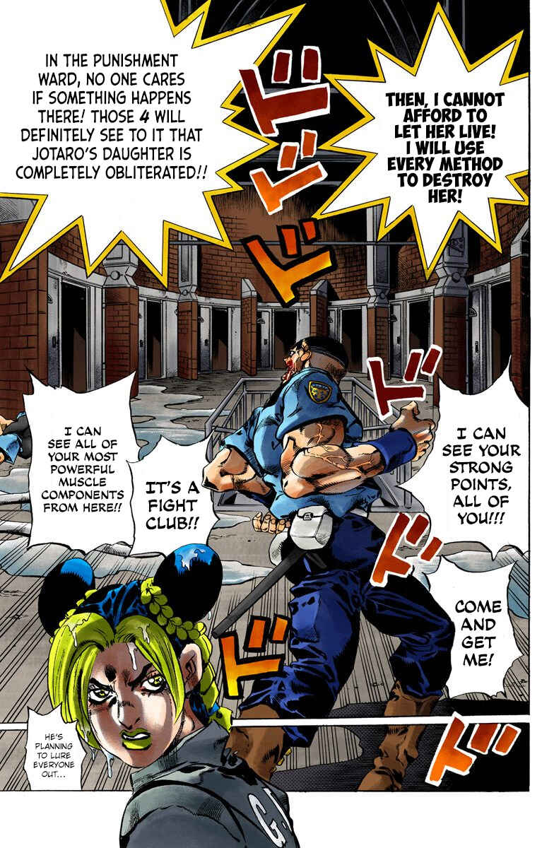 Page 17 Chapter 60 JoJos Bizarre Adventure, Part 6: Stone Ocean (Official Colored)