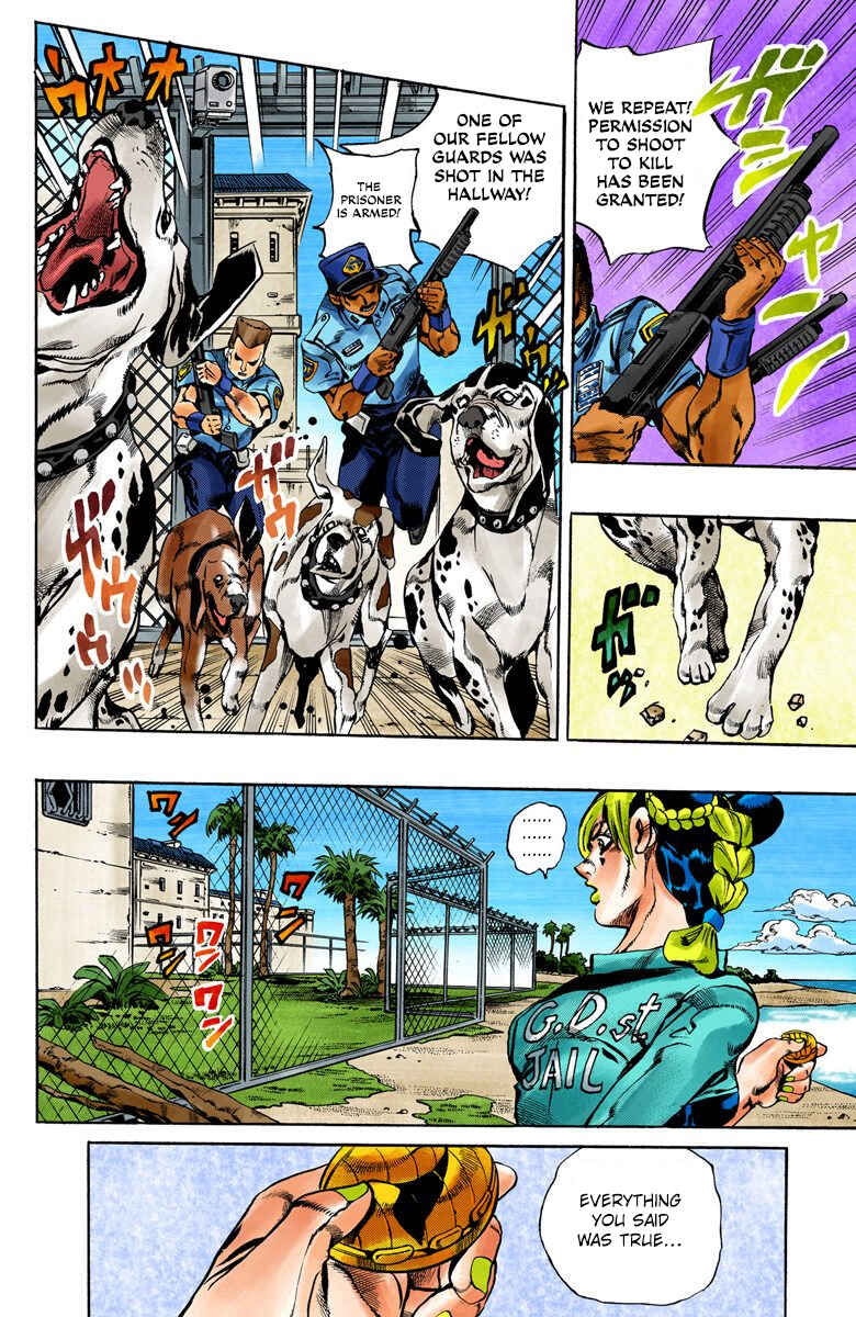 Page 3 Chapter 20 JoJos Bizarre Adventure, Part 6: Stone Ocean (Official Colored)