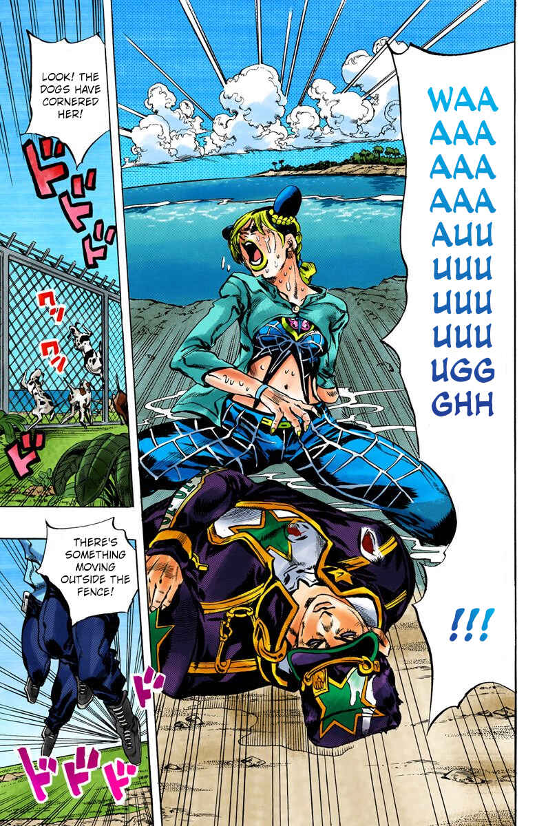 Page 8 Chapter 20 JoJos Bizarre Adventure, Part 6: Stone Ocean (Official Colored)