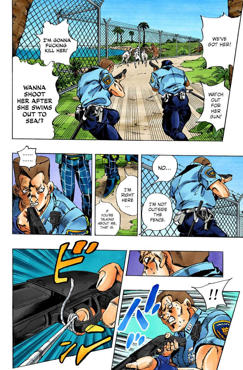 Page 9 Chapter 20 JoJos Bizarre Adventure, Part 6: Stone Ocean (Official Colored)
