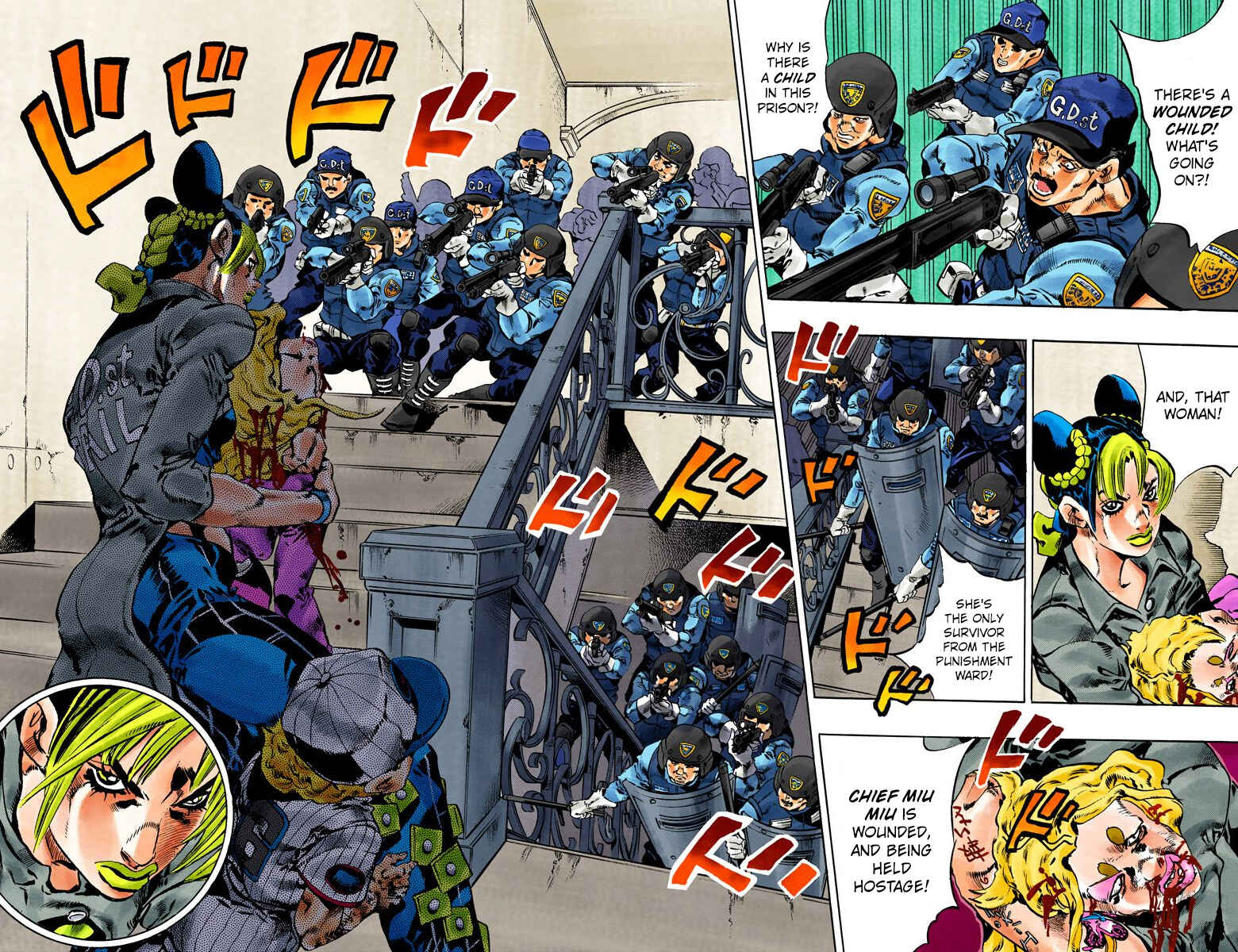 Page 11 Chapter 102 JoJos Bizarre Adventure, Part 6: Stone Ocean (Official Colored)