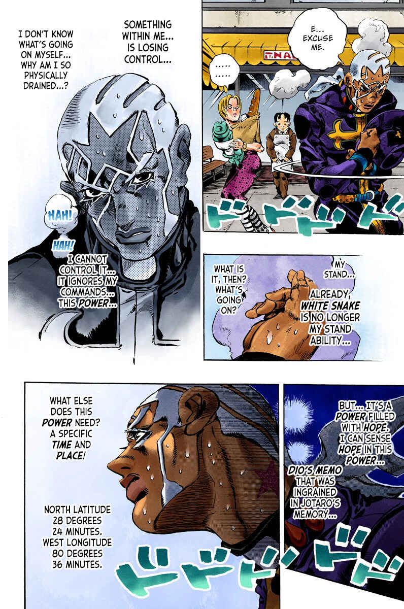 Page 8 Chapter 102 JoJos Bizarre Adventure, Part 6: Stone Ocean (Official Colored)