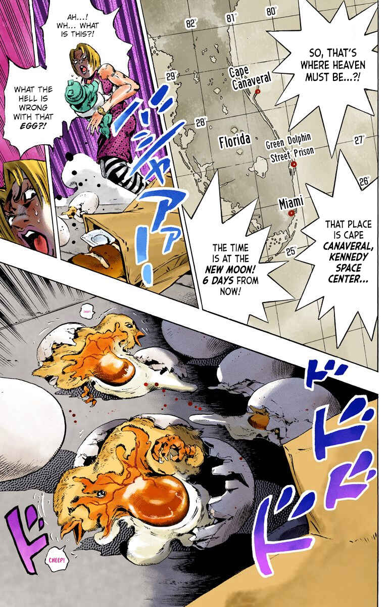 Page 9 Chapter 102 JoJos Bizarre Adventure, Part 6: Stone Ocean (Official Colored)