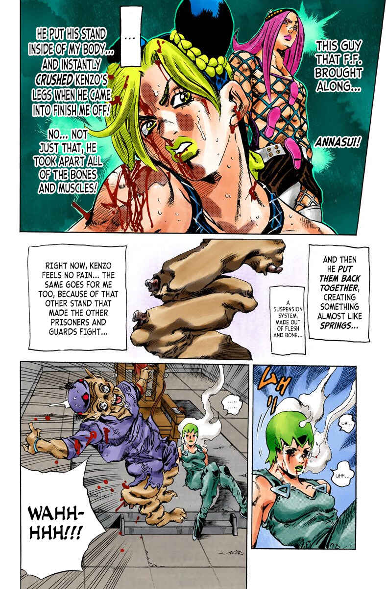 Page 15 Chapter 74 JoJos Bizarre Adventure, Part 6: Stone Ocean (Official Colored)