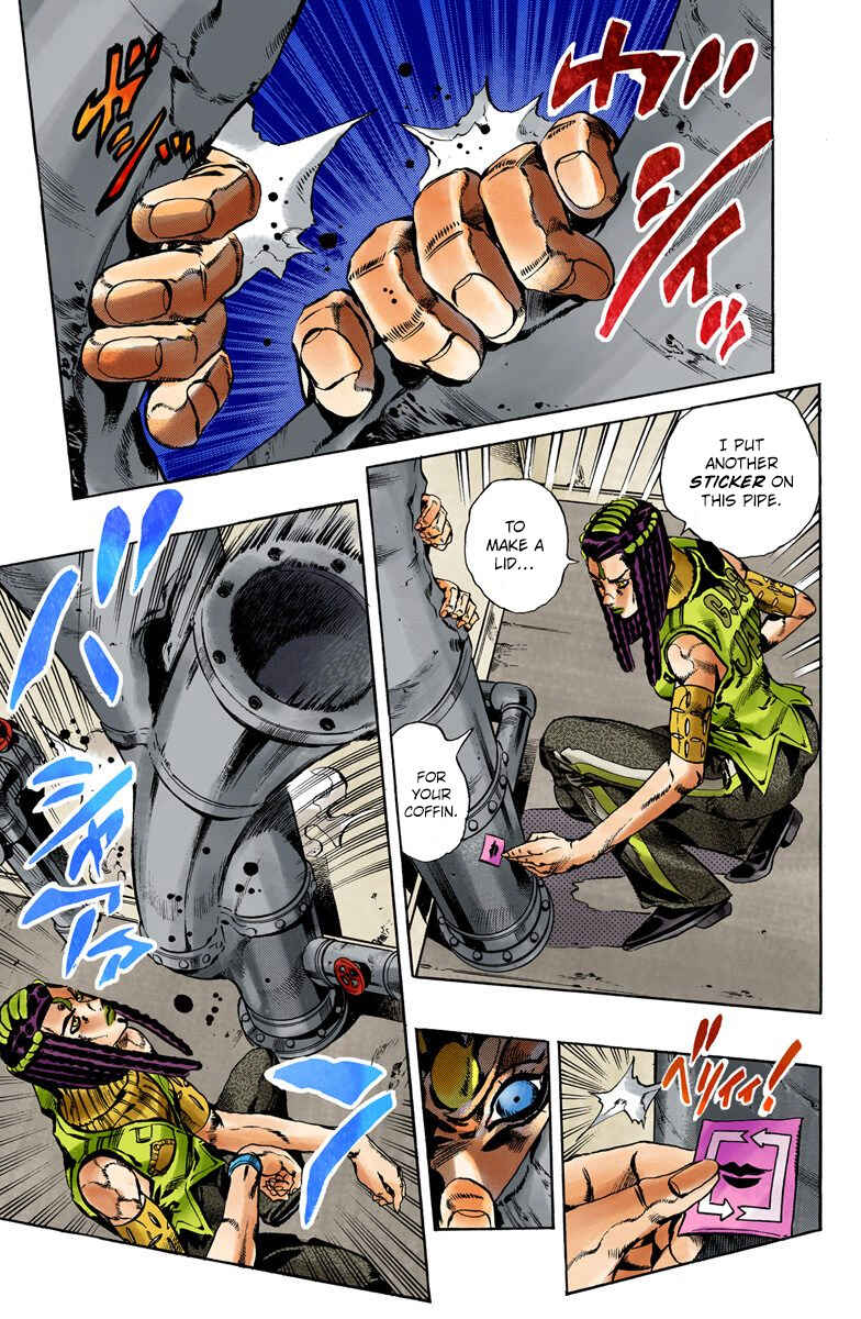 Page 12 Chapter 52 JoJos Bizarre Adventure, Part 6: Stone Ocean (Official Colored)