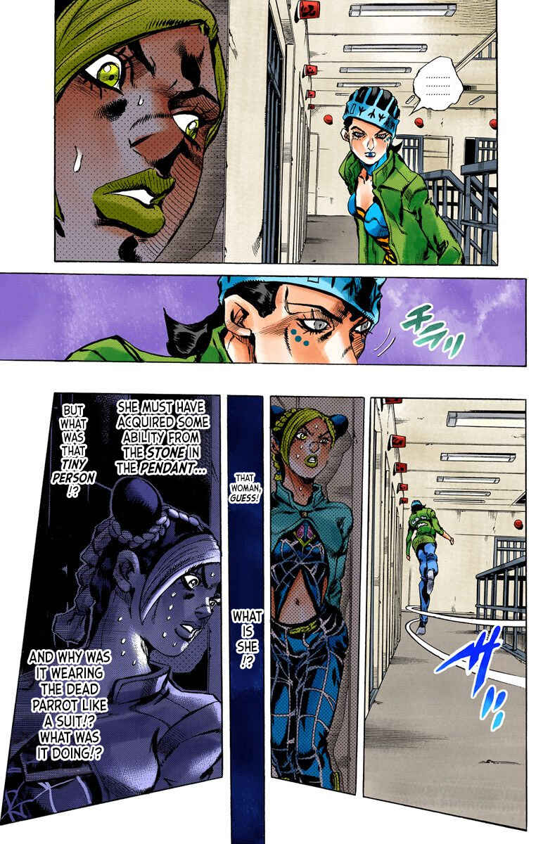 Page 4 Chapter 6 JoJos Bizarre Adventure, Part 6: Stone Ocean (Official Colored)