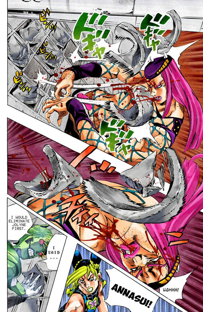 Page 11 Chapter 142 JoJos Bizarre Adventure, Part 6: Stone Ocean (Official Colored)