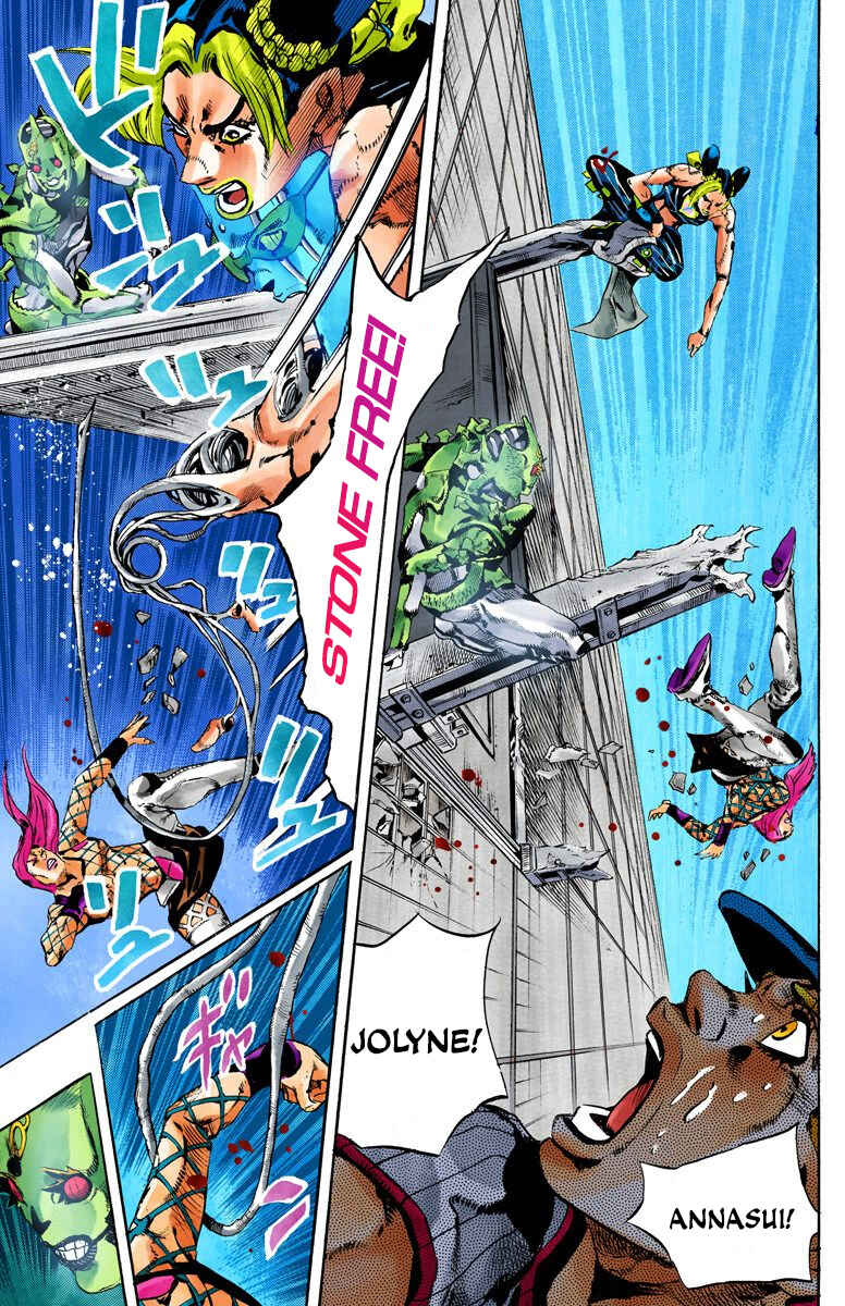 Page 12 Chapter 142 JoJos Bizarre Adventure, Part 6: Stone Ocean (Official Colored)
