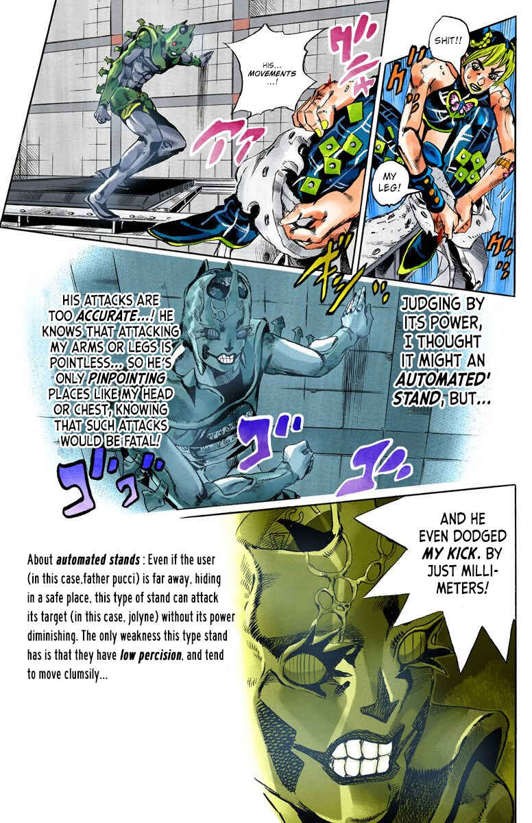 Page 8 Chapter 142 JoJos Bizarre Adventure, Part 6: Stone Ocean (Official Colored)