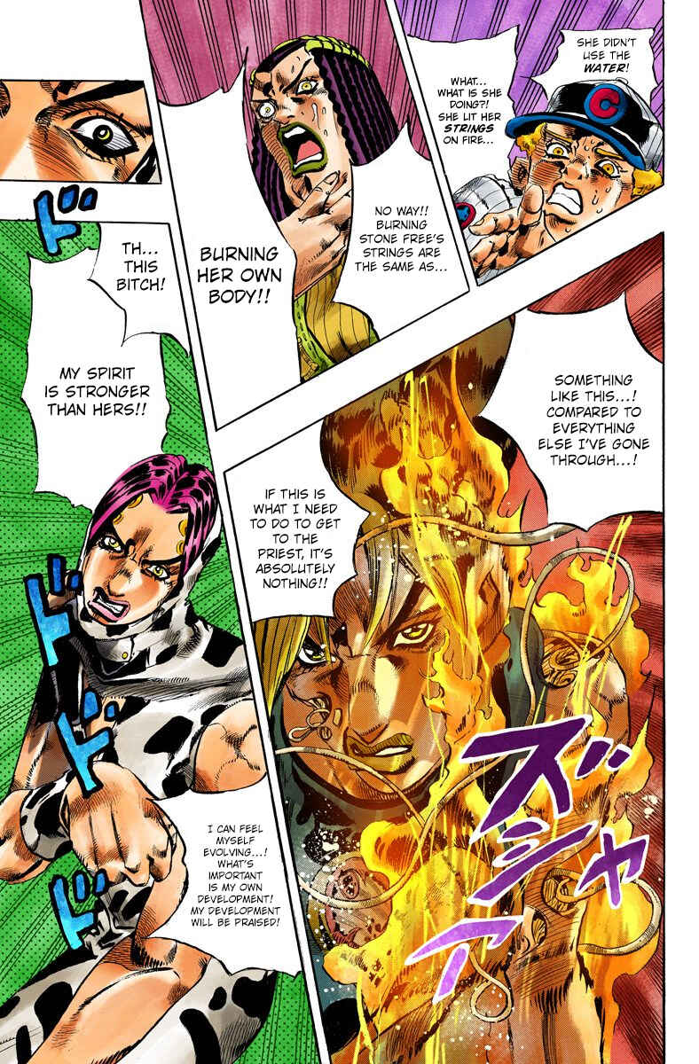 Page 15 Chapter 115 JoJos Bizarre Adventure, Part 6: Stone Ocean (Official Colored)