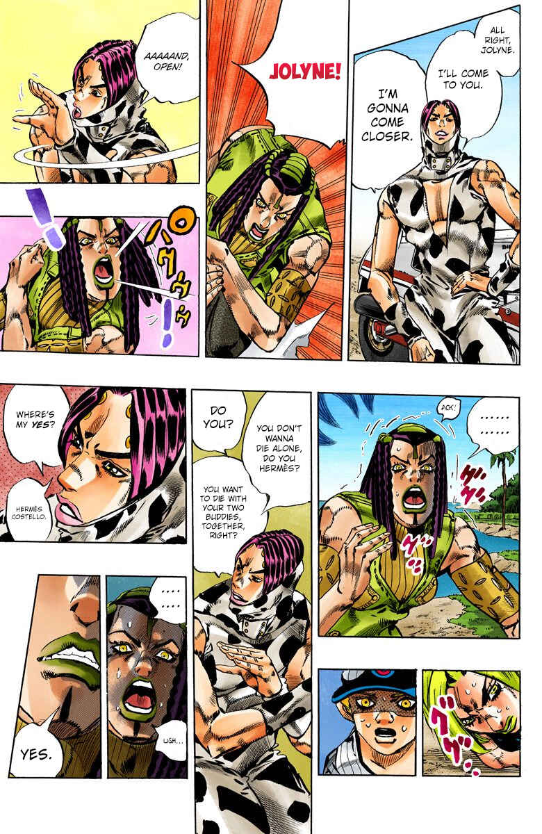 Page 4 Chapter 115 JoJos Bizarre Adventure, Part 6: Stone Ocean (Official Colored)