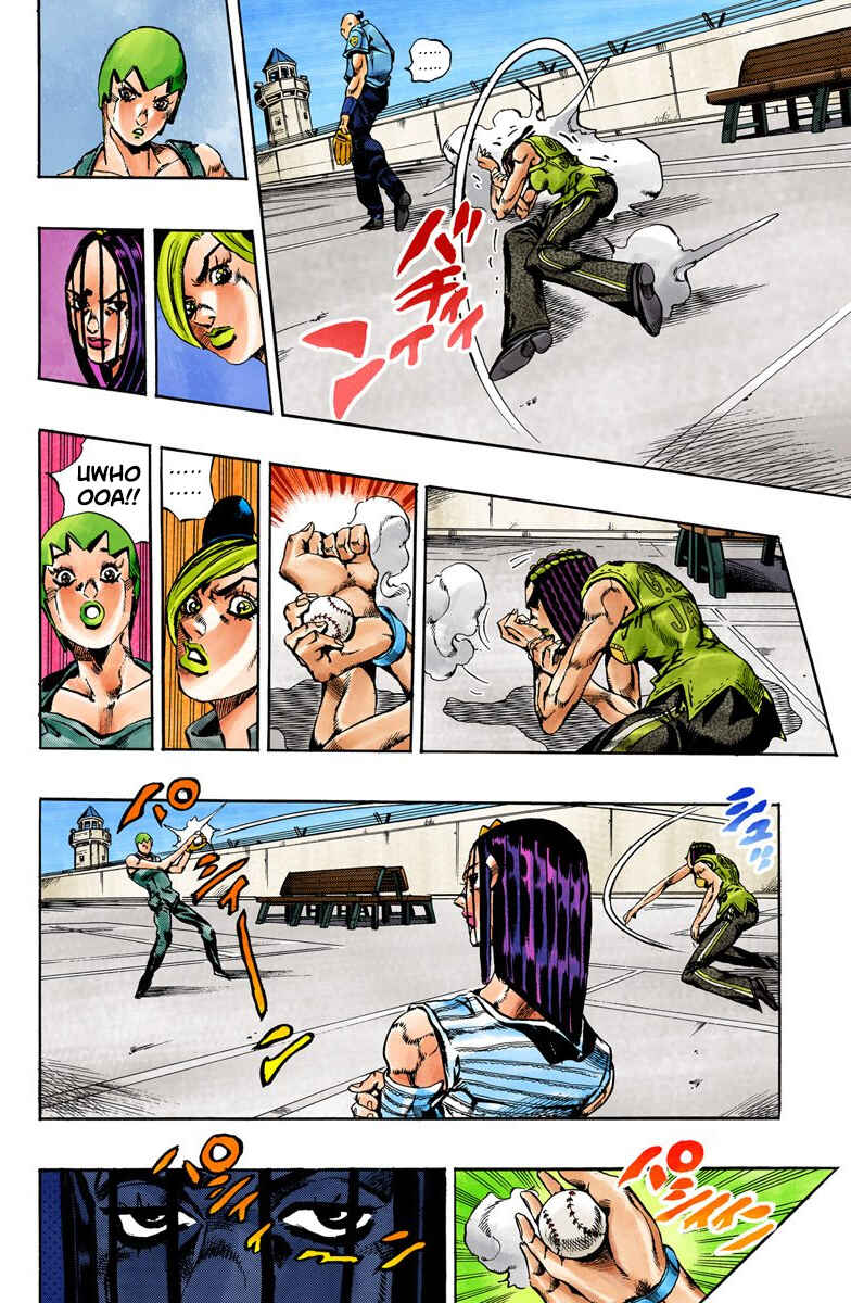 Page 14 Chapter 36 JoJos Bizarre Adventure, Part 6: Stone Ocean (Official Colored)