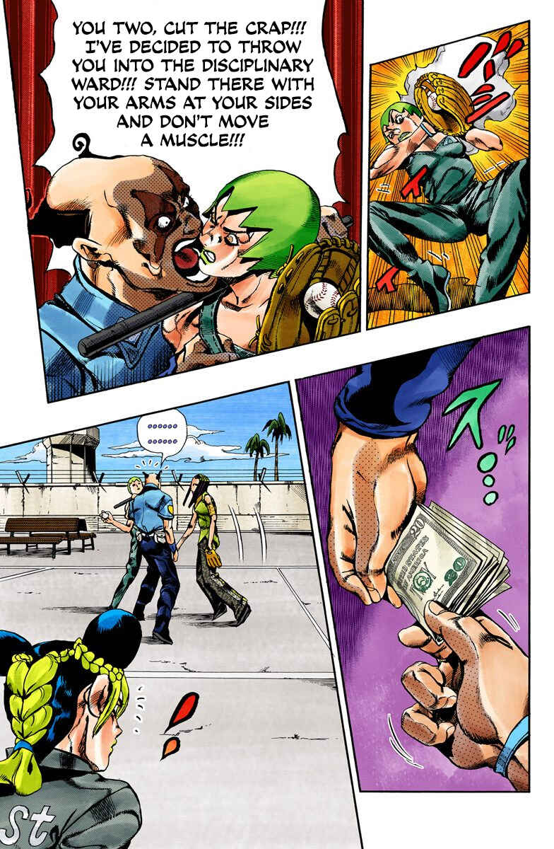 Page 9 Chapter 36 JoJos Bizarre Adventure, Part 6: Stone Ocean (Official Colored)