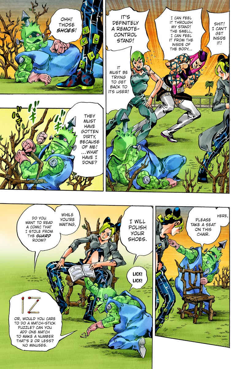 Page 12 Chapter 79 JoJos Bizarre Adventure, Part 6: Stone Ocean (Official Colored)