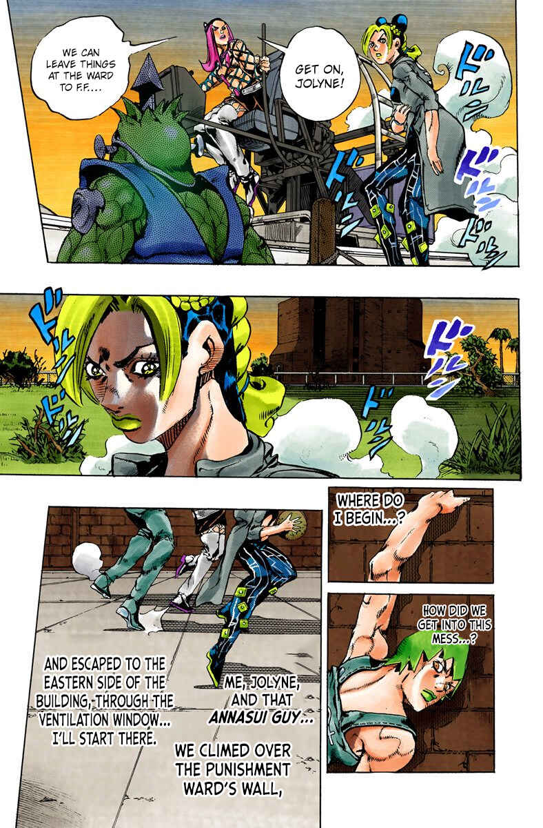 Page 4 Chapter 79 JoJos Bizarre Adventure, Part 6: Stone Ocean (Official Colored)