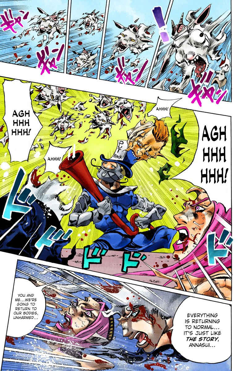 Page 15 Chapter 110 JoJos Bizarre Adventure, Part 6: Stone Ocean (Official Colored)