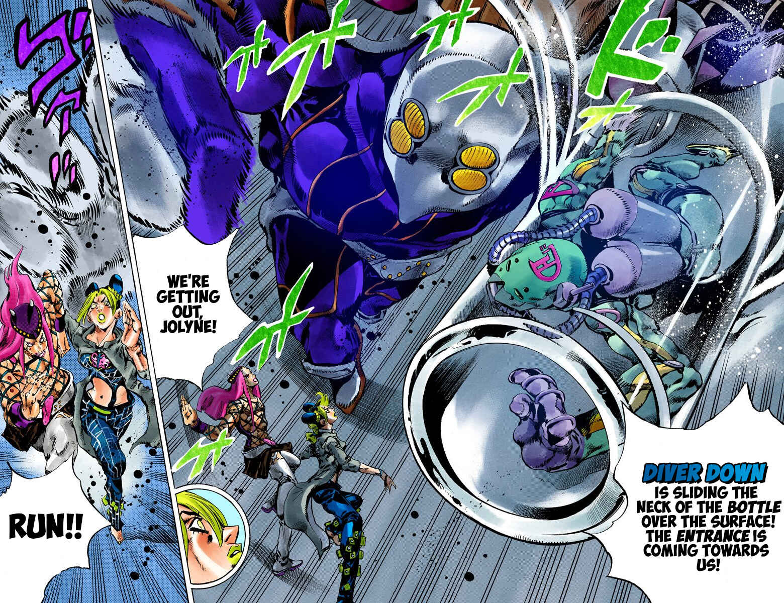 Page 5 Chapter 89 JoJos Bizarre Adventure, Part 6: Stone Ocean (Official Colored)