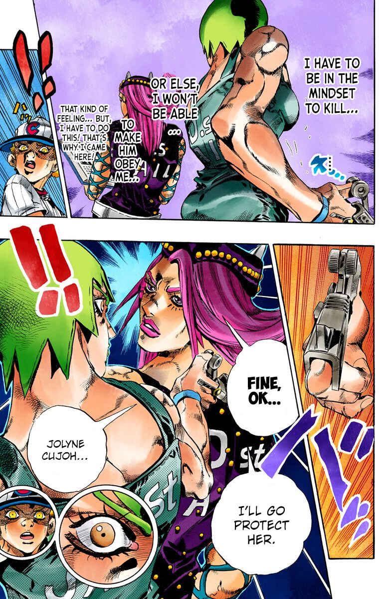 Page 11 Chapter 59 JoJos Bizarre Adventure, Part 6: Stone Ocean (Official Colored)