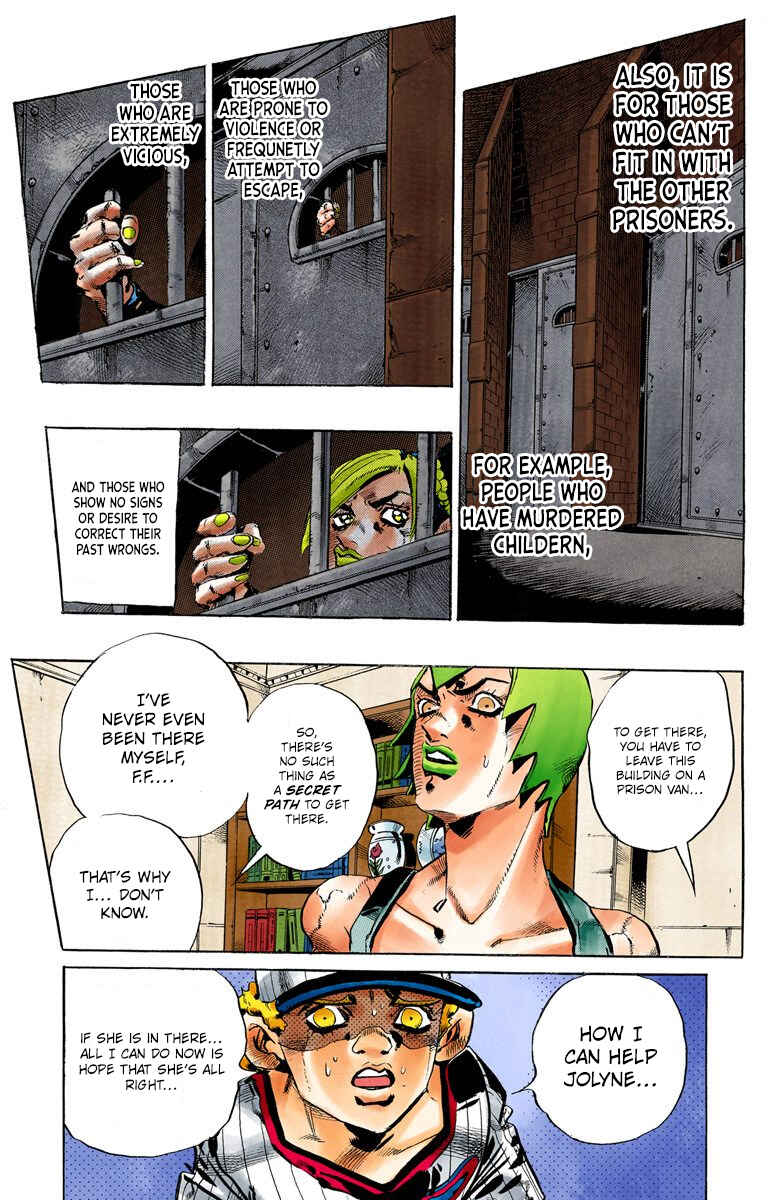 Page 3 Chapter 59 JoJos Bizarre Adventure, Part 6: Stone Ocean (Official Colored)