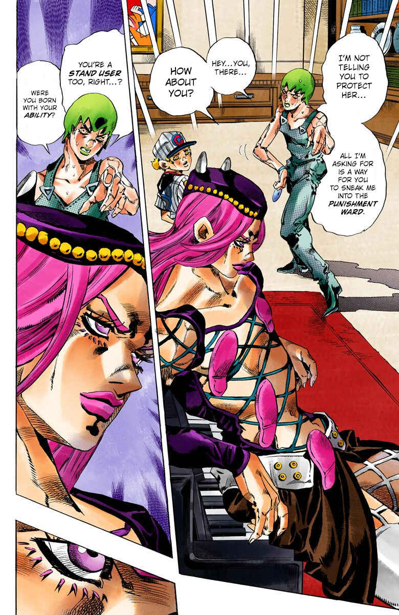 Page 4 Chapter 59 JoJos Bizarre Adventure, Part 6: Stone Ocean (Official Colored)
