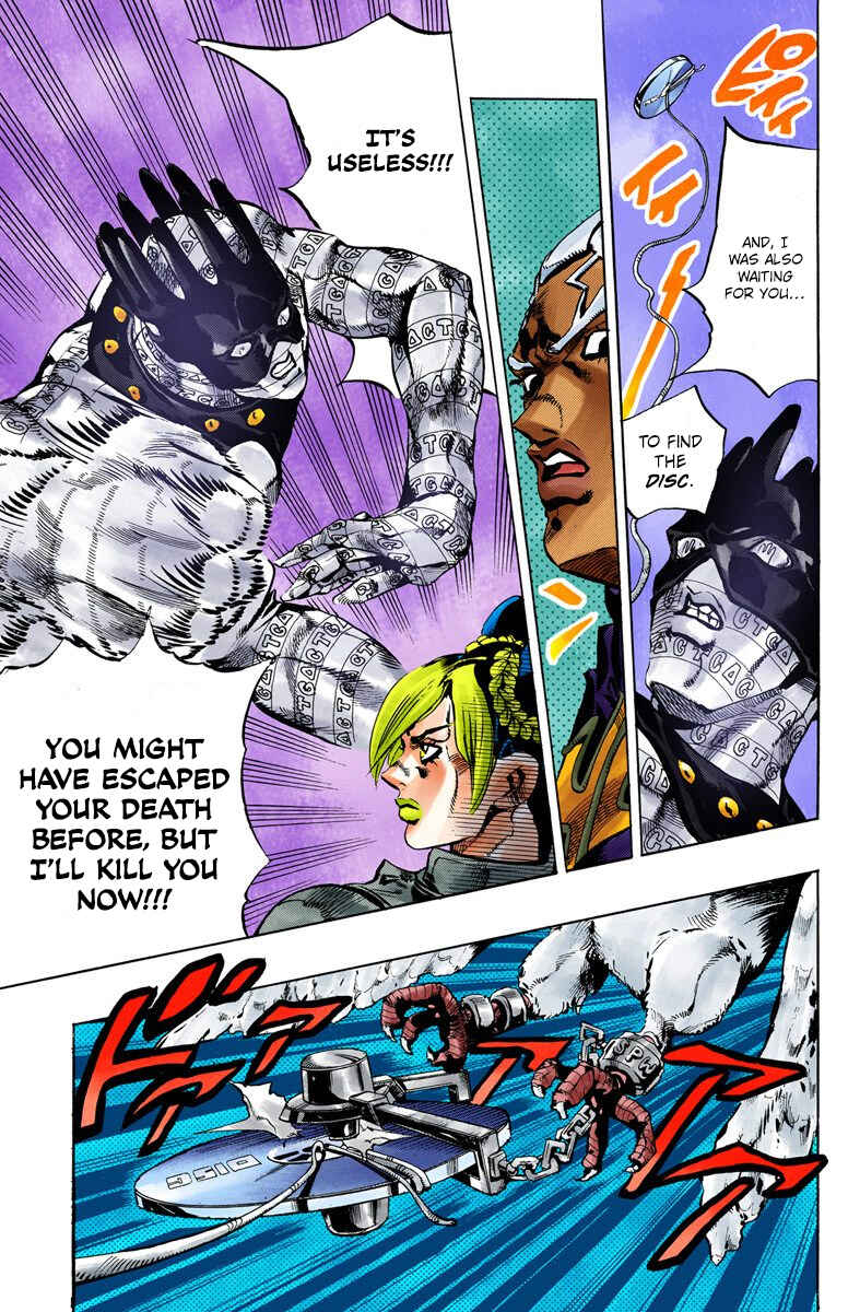 Page 10 Chapter 50 JoJos Bizarre Adventure, Part 6: Stone Ocean (Official Colored)