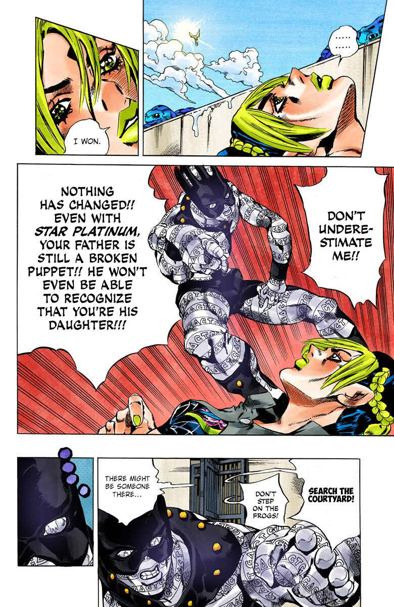 Page 14 Chapter 50 JoJos Bizarre Adventure, Part 6: Stone Ocean (Official Colored)