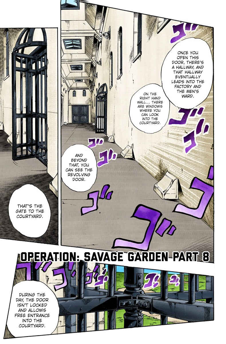 Page 1 Chapter 47 JoJos Bizarre Adventure, Part 6: Stone Ocean (Official Colored)