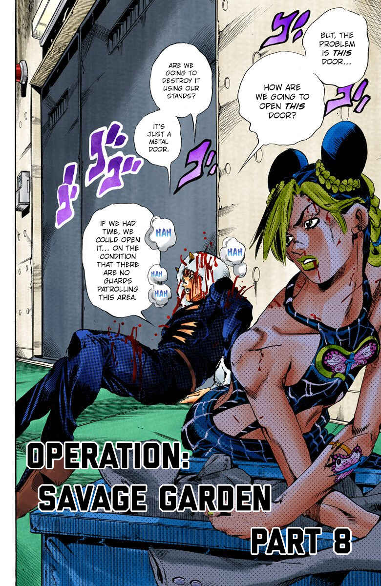 Page 2 Chapter 47 JoJos Bizarre Adventure, Part 6: Stone Ocean (Official Colored)