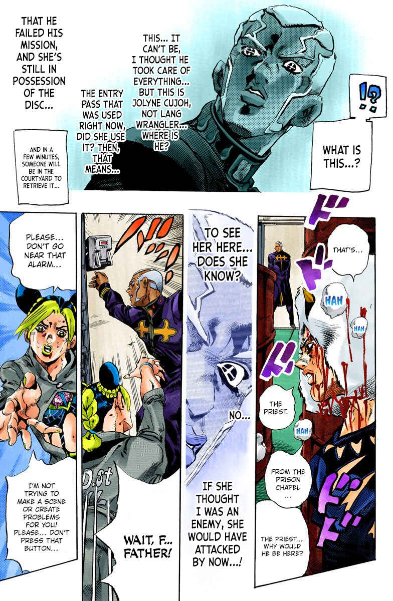 Page 9 Chapter 47 JoJos Bizarre Adventure, Part 6: Stone Ocean (Official Colored)