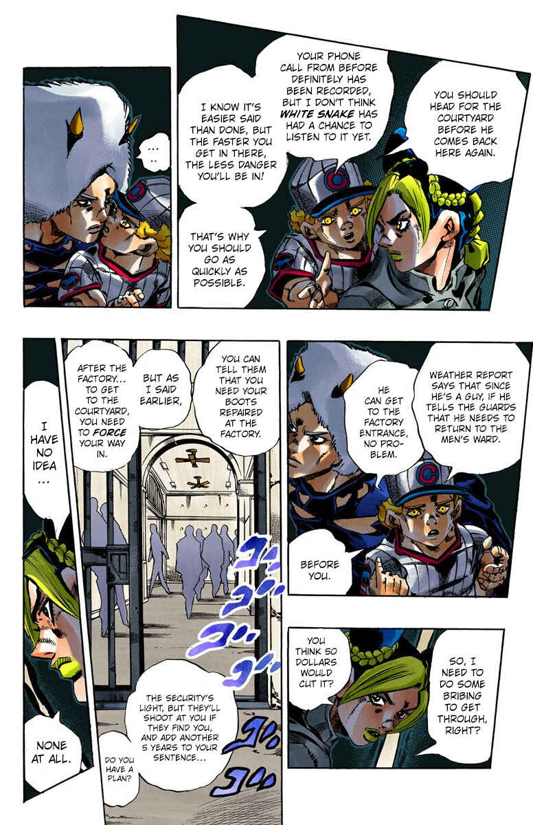 Page 7 Chapter 41 JoJos Bizarre Adventure, Part 6: Stone Ocean (Official Colored)