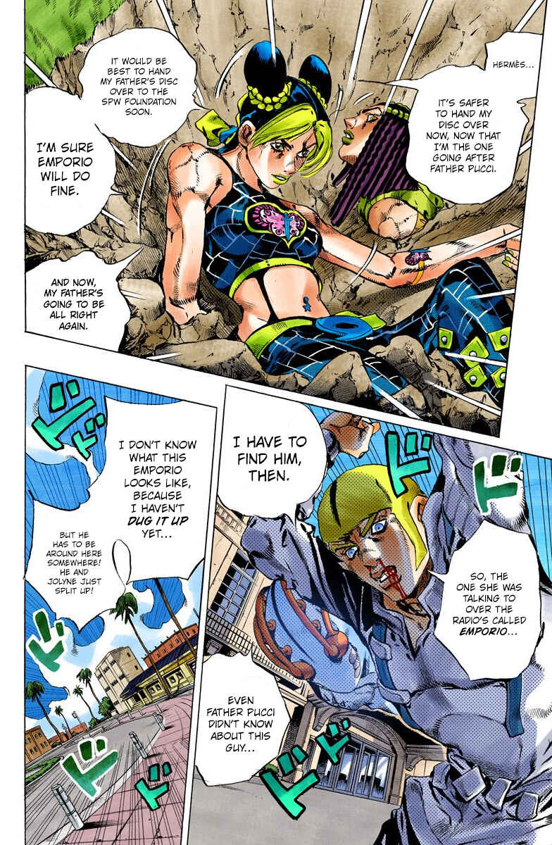 Page 5 Chapter 126 JoJos Bizarre Adventure, Part 6: Stone Ocean (Official Colored)