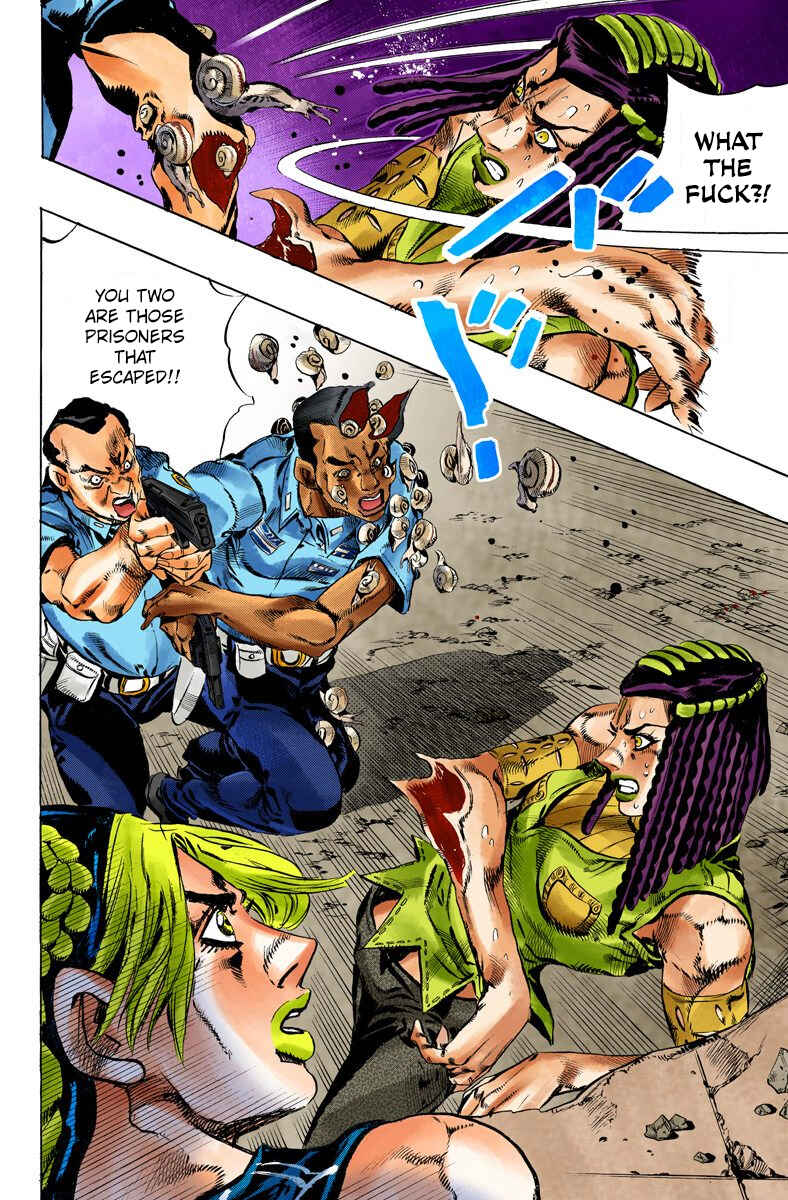 Page 7 Chapter 126 JoJos Bizarre Adventure, Part 6: Stone Ocean (Official Colored)
