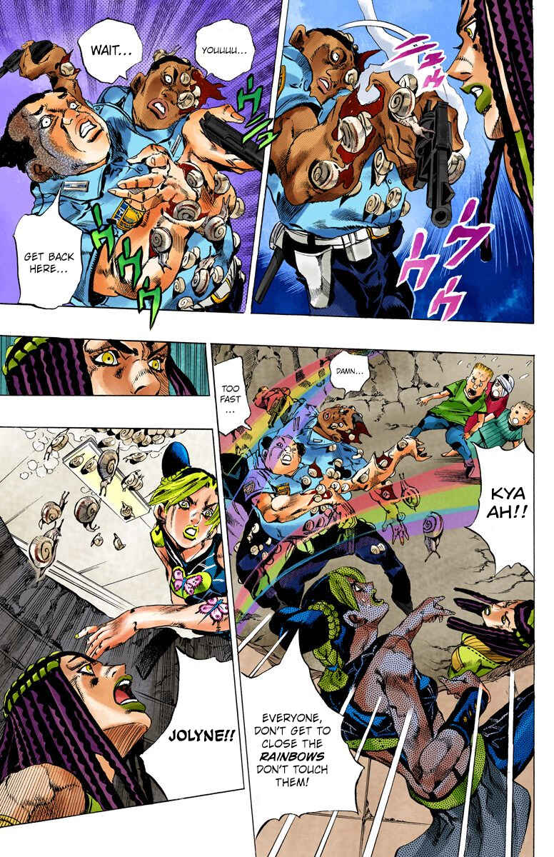 Page 8 Chapter 126 JoJos Bizarre Adventure, Part 6: Stone Ocean (Official Colored)
