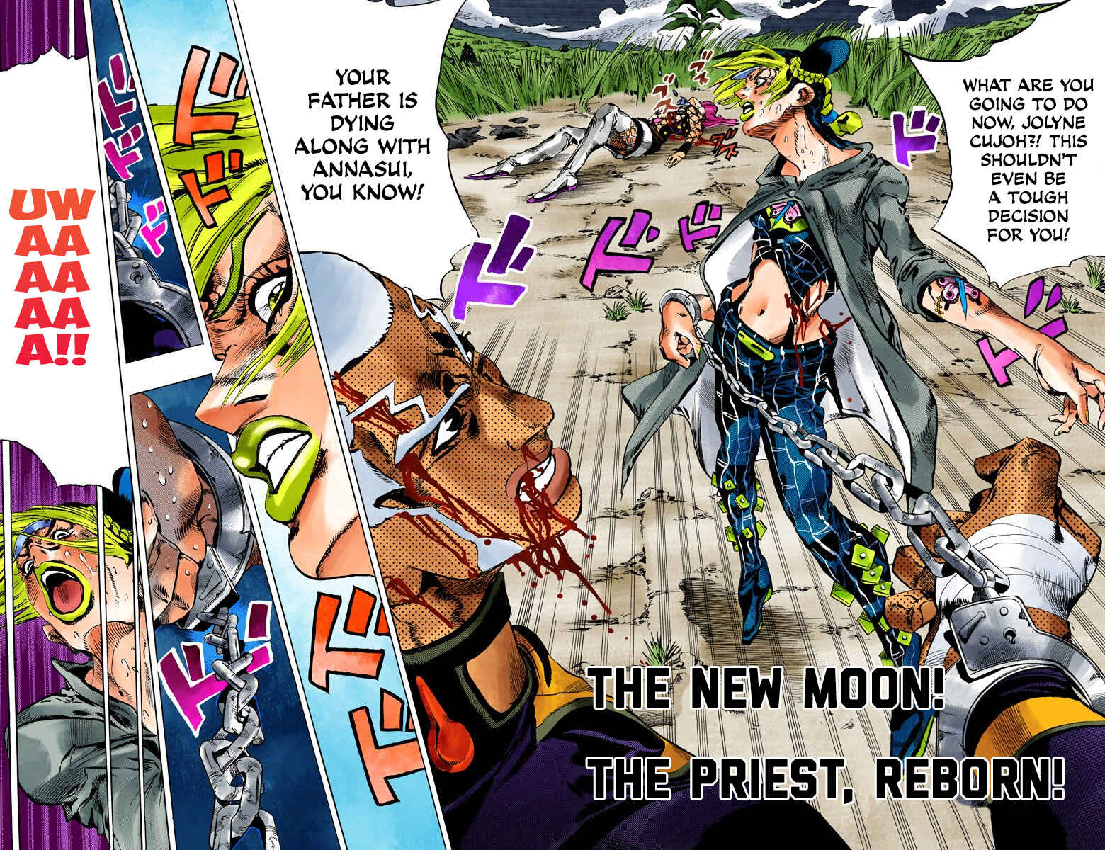Page 2 Chapter 95 JoJos Bizarre Adventure, Part 6: Stone Ocean (Official Colored)